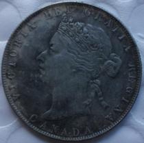 1888 Canada 50 Cents Half Dollar COPY