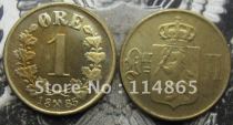 NORWAY 1885 1 Ore COIN COPY FREE SHIPPING