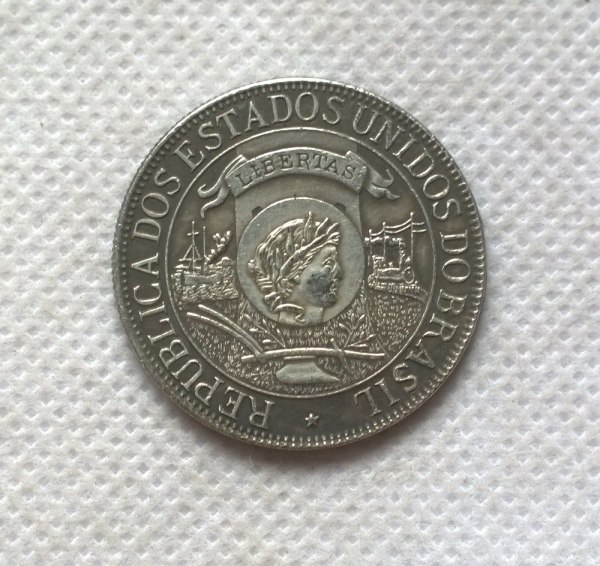 1900 Brazil 1000 Reis coins COPY commemorative coins