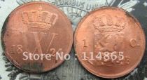 1824-B NETHERLANDS 1 CENT Copy Coin commemorative coins