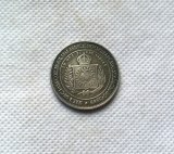 1889 BRAZIL Empire /Republic Pedro II  Medal  COPY commemorative coins