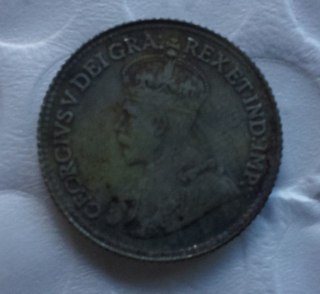 1921 Canada 5 Cents COPY