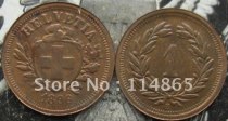 SWISS 1 CENT 1896  COIN COPY FREE SHIPPING