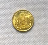1859 Brazil 5000 Reis Copy Coin commemorative coins