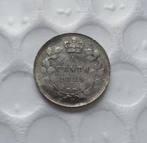 1875 Canada 5 Cents Half Dollar COPY