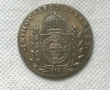 1827 Brazil 640 Reis Copy Coin-replica medal coins collectibles