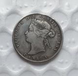 1889 Canada 25 Cents Half Dollar COPY