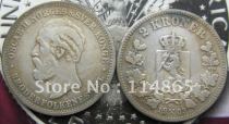1903 NORWAY 2 KRONE COIN COPY FREE SHIPPING