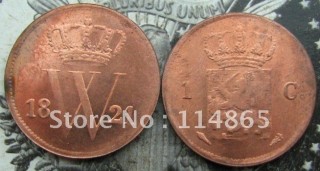 NETHERLANDS 1821_1 CENT Copy Coin commemorative coins