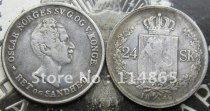 1846 NORWAY 24 SKILLING COIN COPY FREE SHIPPING