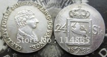 1833 Norway 24 SKILLING COIN COPY FREE SHIPPING
