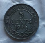 1946 Canada 5 Cents COPY