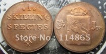 1833 NORWAY 1 SKILLING COIN COPY FREE SHIPPING