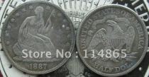 1887 Seated Half dollar Copy Coin commemorative coins