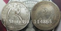 1872-S Seated Liberty Silver Dollar Copy Coin commemorative coins