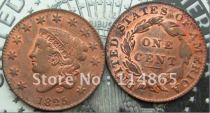 1825 Coronet Head Large Cents Copy Coin commemorative coins