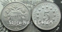 1874 SHIELD NICKEL Copy Coin commemorative coins