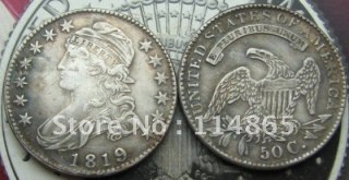 1819 BUST HALF Dollar Copy Coin commemorative coins