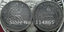 1861 CONFED. 1/2 DOLLAR Copy Coin commemorative coins