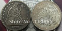 1870-CC Seated Liberty Silver Dollar Coin COPY FREE SHIPPING