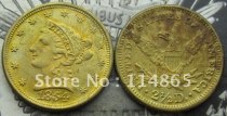 1854 $2 1/2 Gold Coronet Liberty Head Quarter Eagle COPY FREE SHIPPING