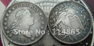 1794 Flowing Hair half Dollar Copy Coin commemorative coins