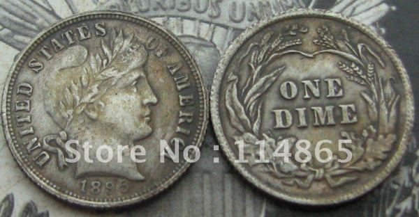 1895-P Barber Liberty Head Dime COPY commemorative coins