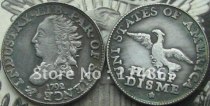 1792 HALF DIME FLOWING HAIR COPY commemorative coins