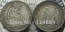 1873 with Arrows Seated Half dollar Copy Coin commemorative coins