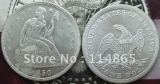 1850-O Seated Liberty Silver Dollar Copy Coin commemorative coins