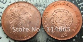 1793 CHAIN CENT AMERICA Copy Coin commemorative coins