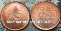COPY REPLICA 1909 S-VDB Lincoln Wheat Cent Penny