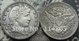 1897-S BARBER QUARTER Copy Coin commemorative coins