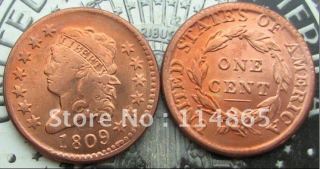 1809 Classic Head Large Cents Copy Coin commemorative coins