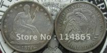 1874-S with Arrows Seated Half dollar Copy Coin commemorative coins