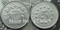 1875 SHIELD NICKEL Copy Coin commemorative coins