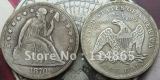 1870 Seated Liberty Silver Dollar Copy Coin commemorative coins