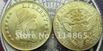 1807 DRAPED BUST 10.00 EAGLE GOLD Copy Coin commemorative coins