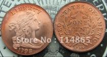 1798 Draped Bust Large Cent Copy Coin commemorative coins