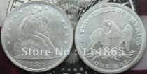 1856-P USA Seated Liberty Dollar UNC COPY FREE SHIPPING
