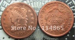 1808 Classic Head Large Cents Copy Coin commemorative coins