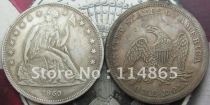1860-O Seated Liberty Silver Dollar Coin COPY FREE SHIPPING
