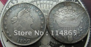 1802 Draped Bust Half Dollar Copy Coin commemorative coins