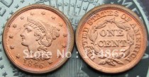 1846 Braided Hair Large Cent Copy Coin commemorative coins