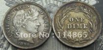 1896-P Barber Liberty Head Dime COPY commemorative coins