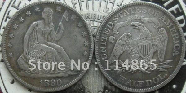 1880 Seated Half dollar Copy Coin commemorative coins