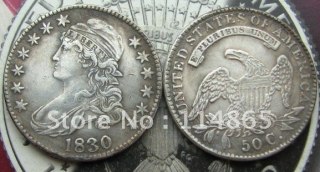 1830 BUST HALF Dollar Copy Coin commemorative coins