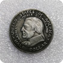 1936 Cleveland Centennial Commemorative Plated Half Dollar COPY commemorative coins