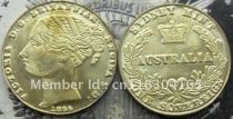 COPY REPLICA 1855 Sydney Mint Sovereign