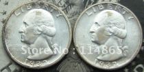 1932 Washington Quarter UNC Two Face Copy Coin commemorative coins